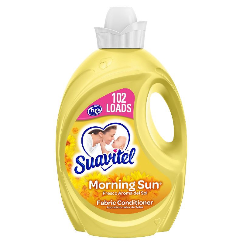 slide 1 of 1, Suavitel Scented Liquid Fabric Softener and Conditioner - Morning Sun - 120 fl oz, 120 fl oz