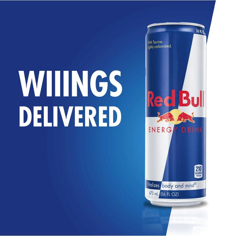 slide 2 of 10, Red Bull Energy Drink - 16 fl oz Can, 16 fl oz