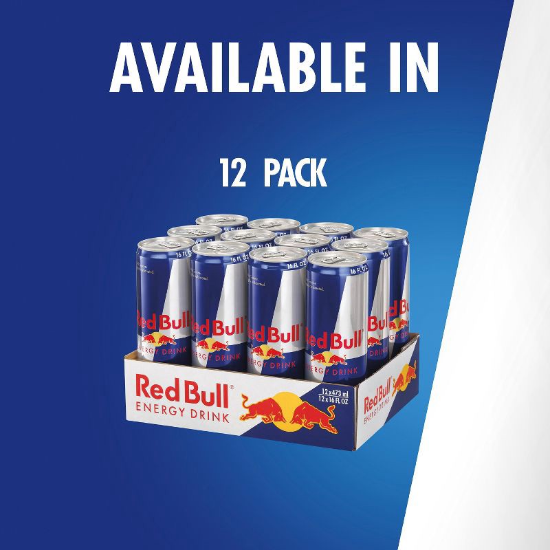 slide 6 of 10, Red Bull Energy Drink - 16 fl oz Can, 16 fl oz