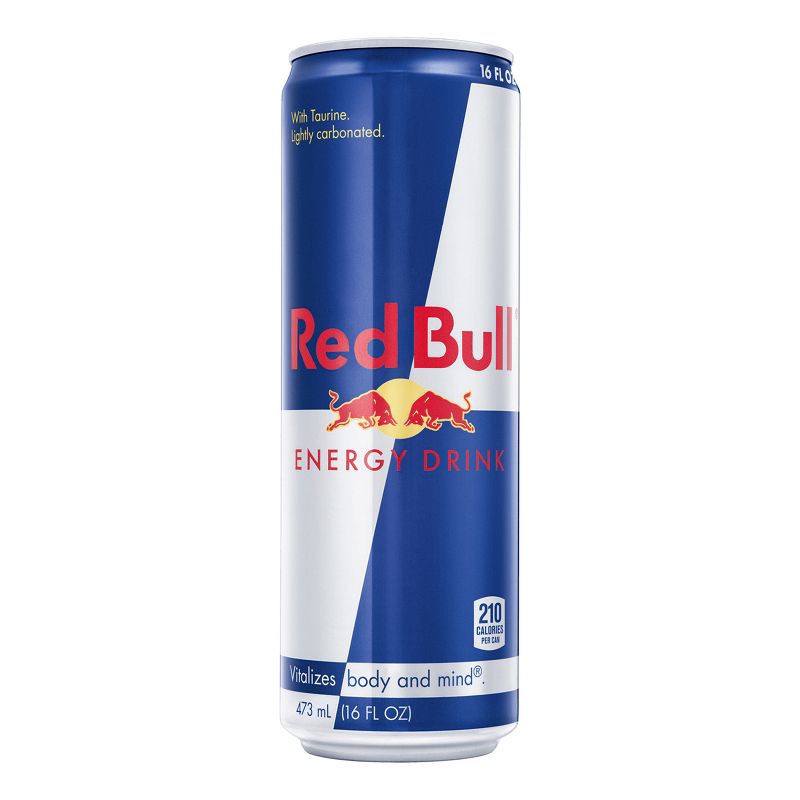 slide 1 of 10, Red Bull Energy Drink - 16 fl oz Can, 16 fl oz