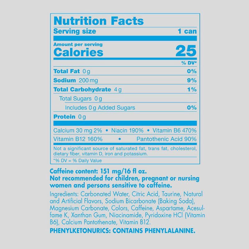 slide 8 of 9, Red Bull Sugar Free Energy Drink - 16 fl oz Can, 16 fl oz