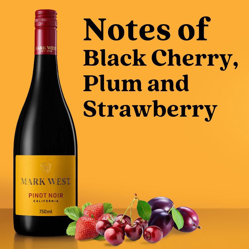 slide 3 of 9, Mark West Pinot Noir Red Wine - 750ml Bottle, 750 ml