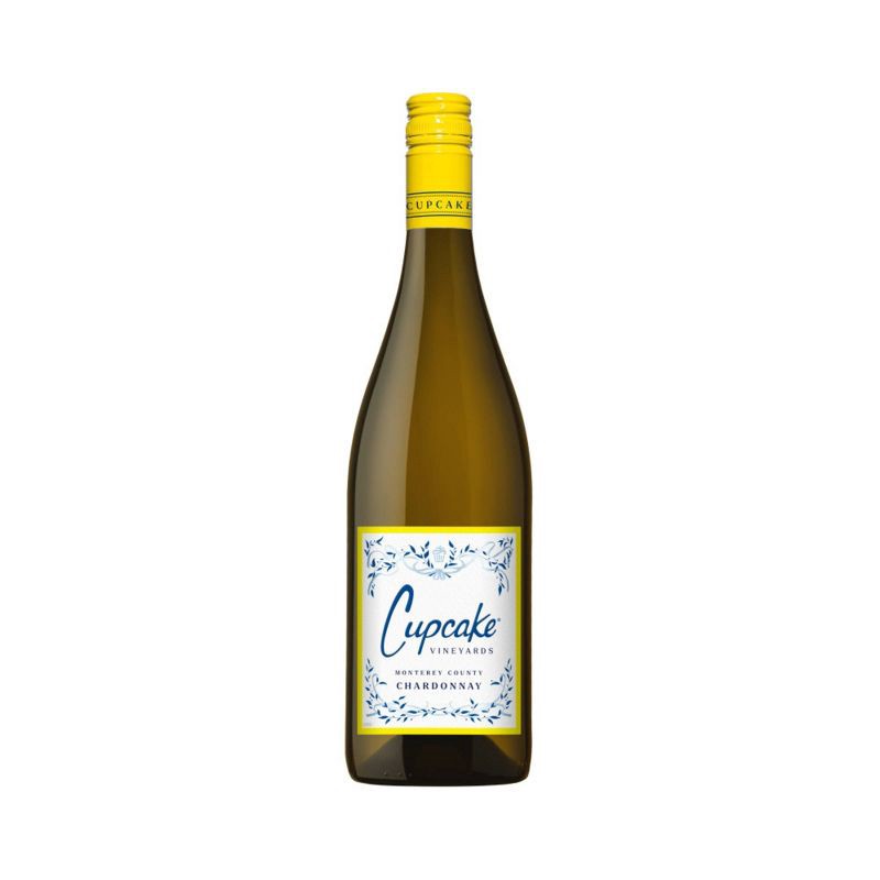 slide 1 of 10, Cupcake Vineyards Cupcake Chardonnay White Wine - 750ml Bottle, 750 ml