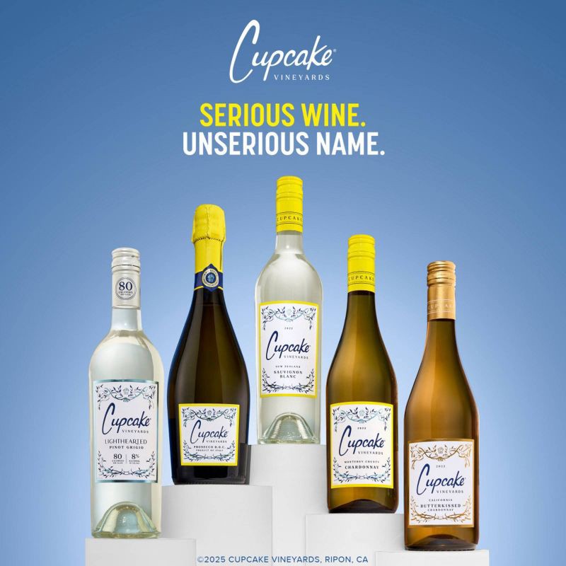 slide 6 of 7, Cupcake Vineyards Cupcake Sauvignon Blanc White Wine - 750ml Bottle, 750 ml