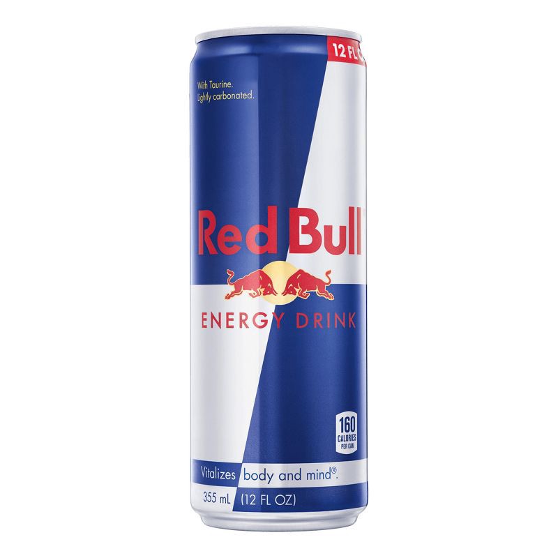 slide 1 of 9, Red Bull Energy Drink - Energy Drink - 12 fl oz Can, 12 fl oz