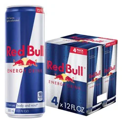Red Bull Energy Drink - 4pk/12 fl oz Cans