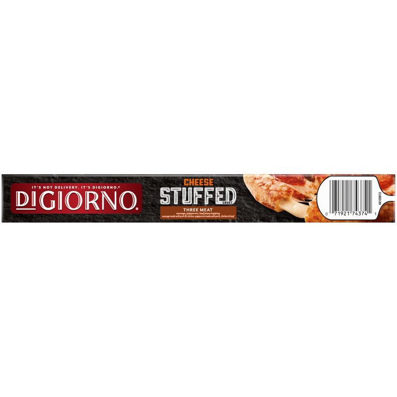 slide 5 of 7, DiGiorno Three Meat Frozen Pizza with Cheese Stuffed Crust - 24.5oz, 24.5 oz