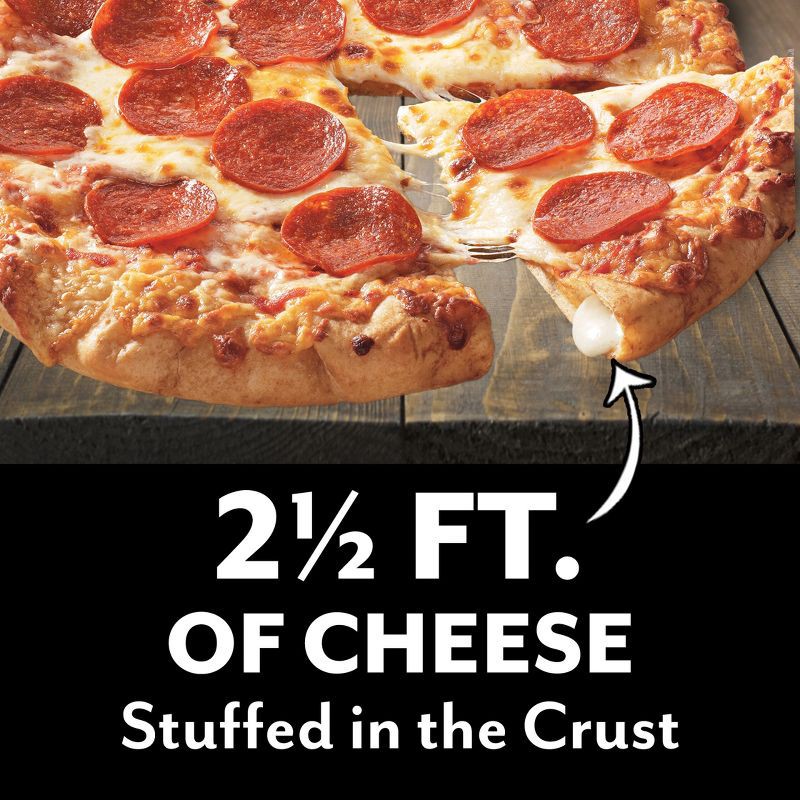 slide 7 of 7, DiGiorno Three Meat Frozen Pizza with Cheese Stuffed Crust - 24.5oz, 24.5 oz