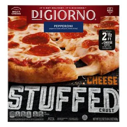 DiGiorno Pepperoni Pizza with Cheese Stuffed Crust - 22.2oz