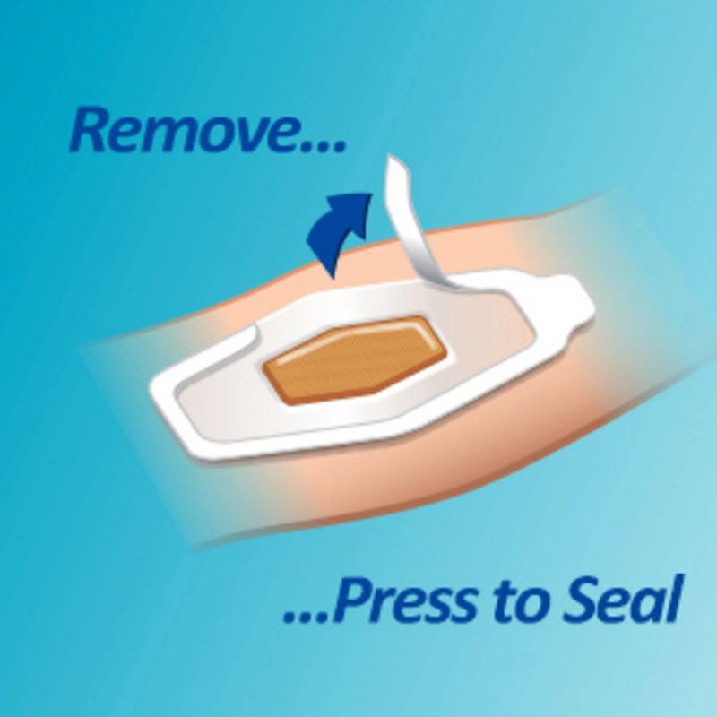 slide 15 of 18, Nexcare Waterproof Bandages Knee and Elbow, Clear, 2 3/8 in x 3 1/2 in, 8 ct., 8 ct