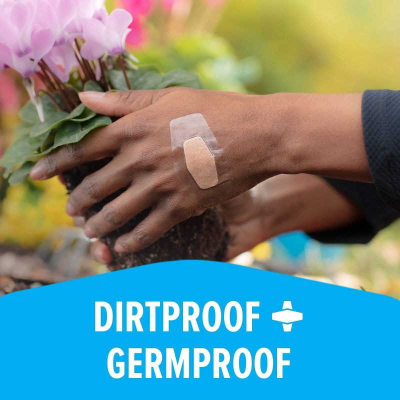 slide 9 of 18, Nexcare Waterproof Bandages Knee and Elbow, Clear, 2 3/8 in x 3 1/2 in, 8 ct., 8 ct