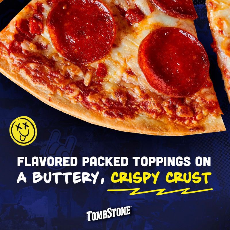 slide 5 of 9, Tombstone Original Frozen Pepperoni Pizza - 18.5oz, 18.5 oz