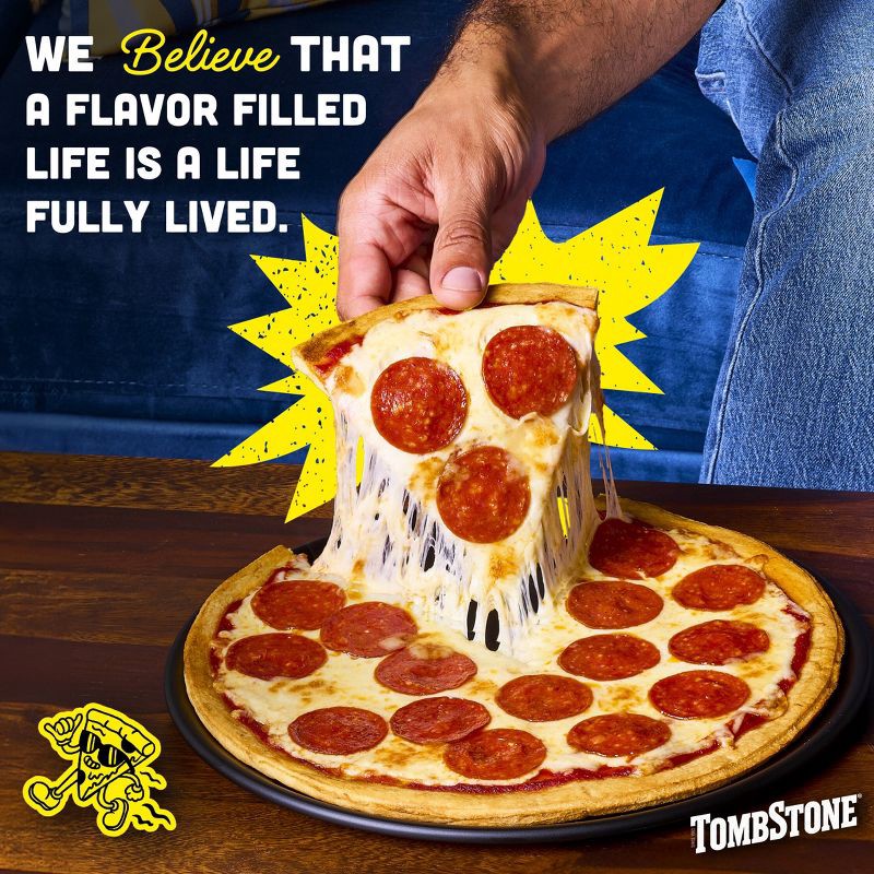 slide 4 of 9, Tombstone Original Frozen Pepperoni Pizza - 18.5oz, 18.5 oz