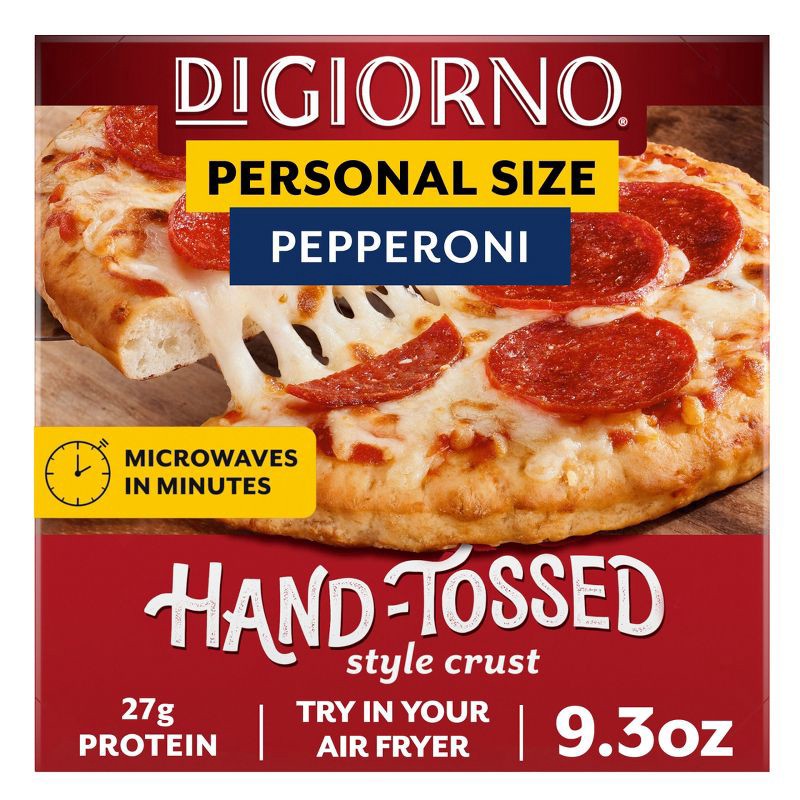 slide 1 of 8, DiGiorno Traditional Crust Pepperoni Frozen Pizza - 9.3oz, 9.3 oz