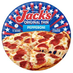 Jack's Original Thin Crust Pepperoni Frozen Pizza - 14.3oz