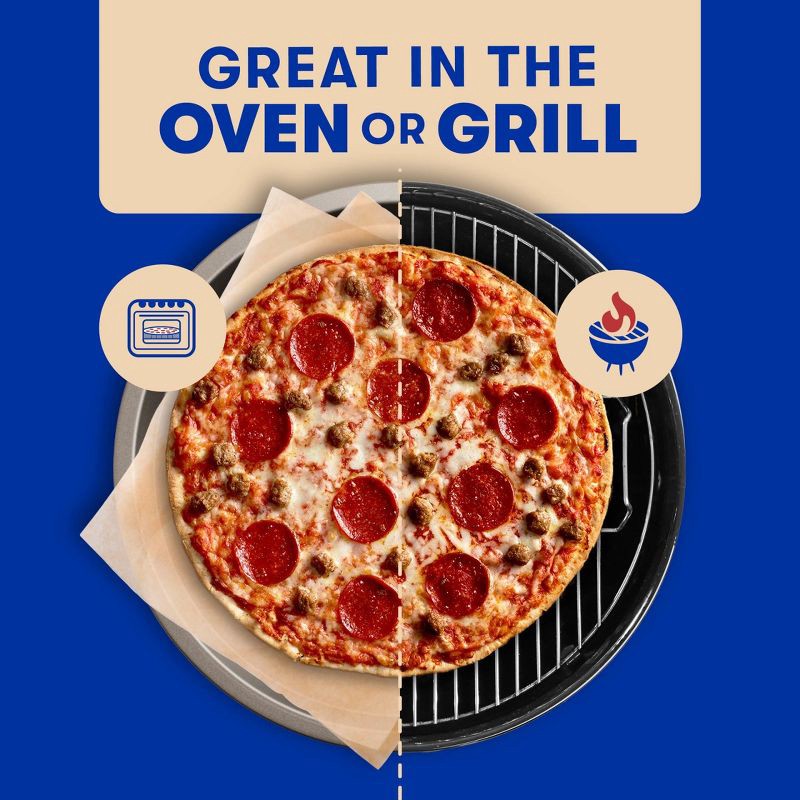 slide 4 of 8, Jack's Original Sausage & Pepperoni Frozen Pizza - 15oz, 15 oz