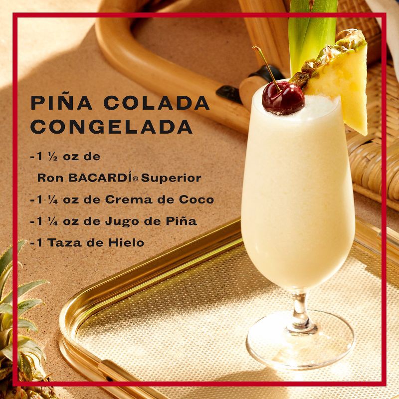 slide 3 of 8, Bacardi Superior Gluten Free White Rum - 750ml Bottle, 750 ml