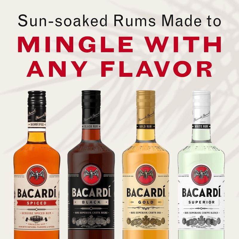 slide 6 of 7, Bacardi Superior Light Puerto Rican Rum - 750ml Bottle, 750 ml