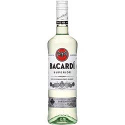 Bacardi Superior Gluten Free White Rum - 750ml Bottle