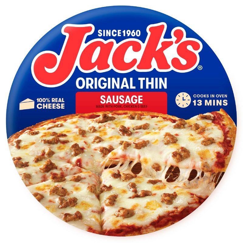 slide 1 of 8, Jack's Original Sausage Frozen Pizza - 14.9oz, 14.9 oz