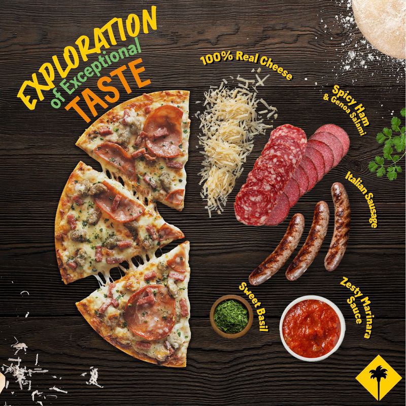 slide 3 of 11, California Pizza Kitchen Sicilian Recipe Frozen Thin Crust Pizza - 15.5oz, 15.5 oz