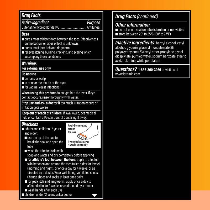 slide 2 of 10, Lotrimin Ultra Antifungal Cream Athlete's Foot Treatment - 1.1oz, 1.1 oz