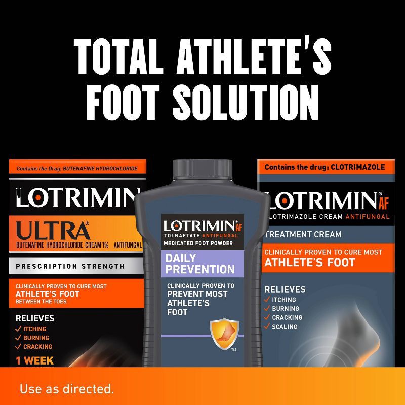 slide 7 of 10, Lotrimin Ultra Antifungal Cream Athlete's Foot Treatment - 1.1oz, 1.1 oz