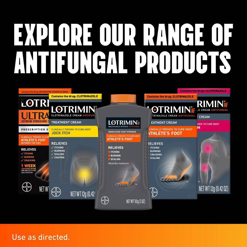 slide 10 of 10, Lotrimin Ultra Antifungal Cream Athlete's Foot Treatment - 1.1oz, 1.1 oz