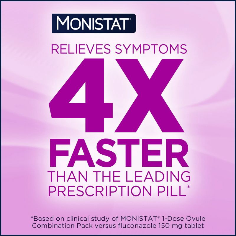 slide 7 of 9, Monistat 7-Dose Yeast Infection Treatment, 7 Disposable Applicators & 1 Cream Tube, 1 ct