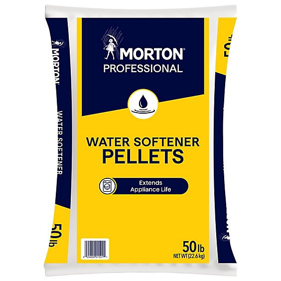 slide 1 of 9, Morton Clean And Protect Water Softener Pellets Bag - 40 Lb, 40 lb