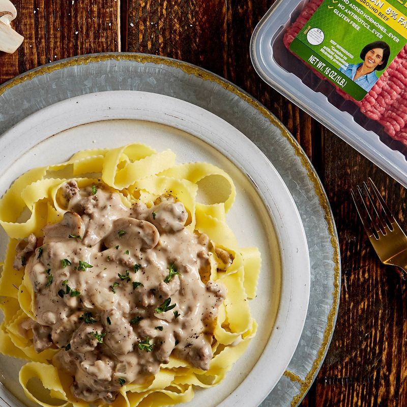 slide 5 of 8, Laura's Lean Beef 92/8 Ground Beef - 1lb, 1 lb