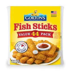 Gorton's Breaded Minced Fish Sticks - Frozen - 24.5oz/44ct
