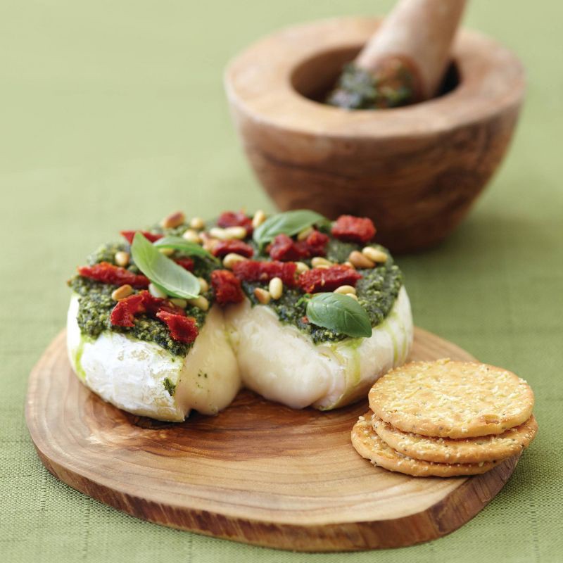 slide 3 of 4, President Brie Cheese Wheel - 8oz, 8 oz