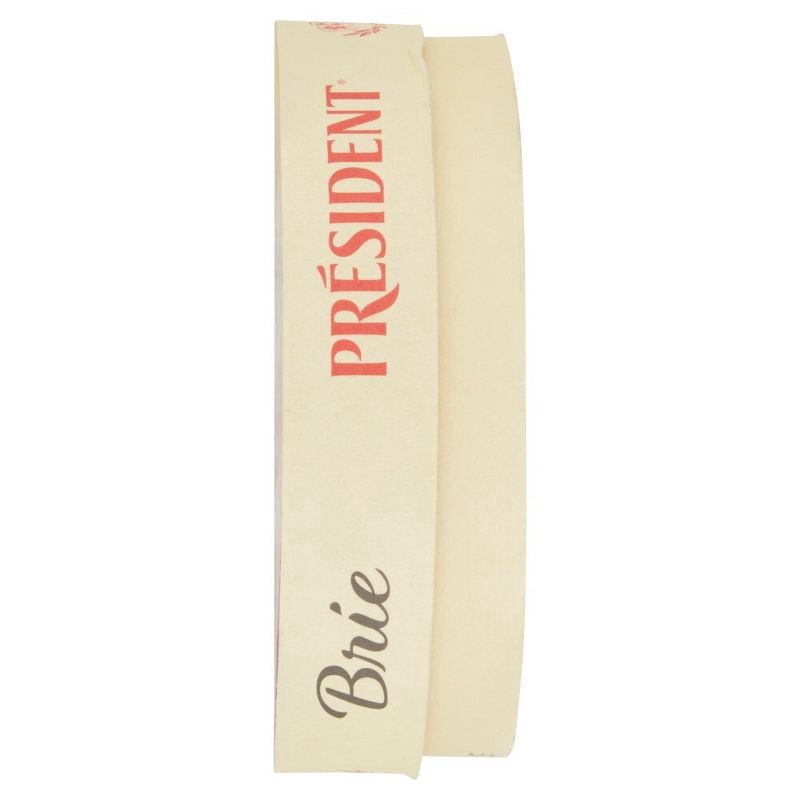 slide 4 of 4, President Brie Cheese Wheel - 8oz, 8 oz