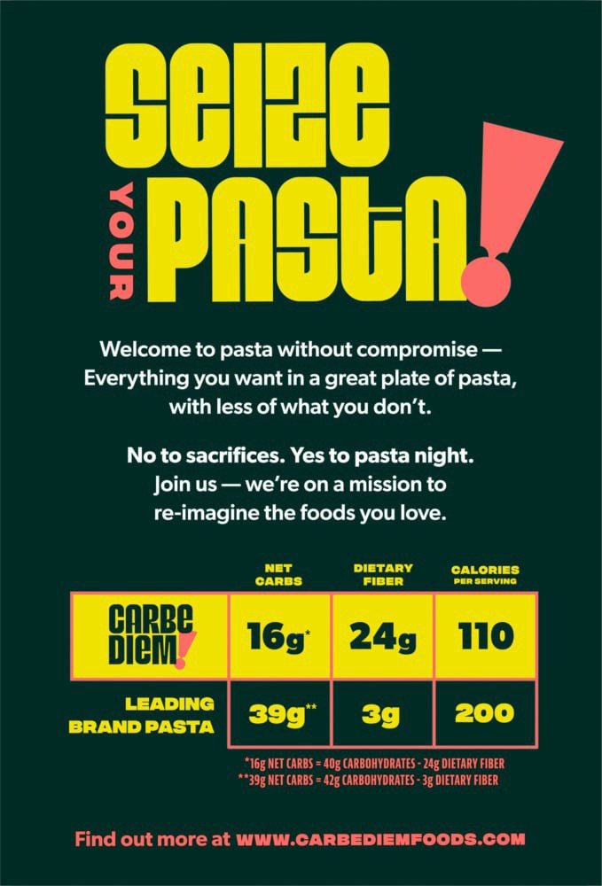 slide 4 of 5, Carbe Diem!™ Penne Pasta, 12 oz