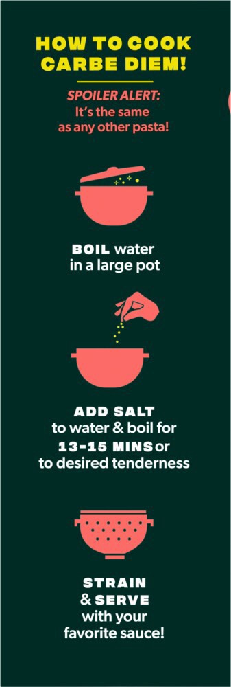 slide 2 of 5, Carbe Diem!™ Penne Pasta, 12 oz