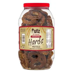 Utz Old Fashioned Sourdough Hard Pretzels Barrel - 26oz