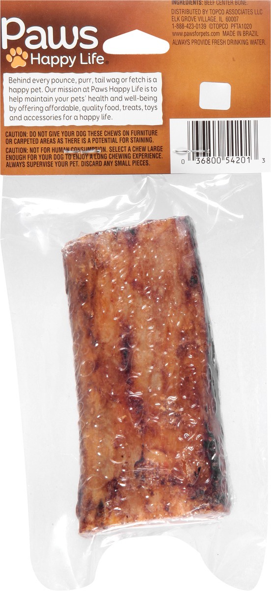 slide 9 of 13, Paws Happy Life Center Cut Meaty Beef Bone Dog Chew 1 ea, 1 ct