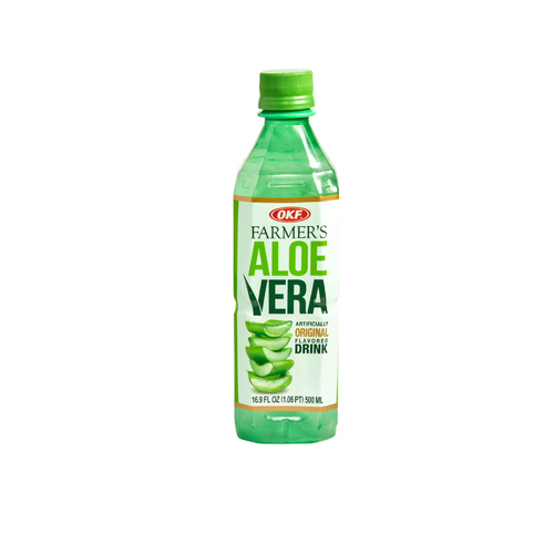 slide 1 of 1, OKF™ farmer's aloe vera drink, 16.9 fl oz