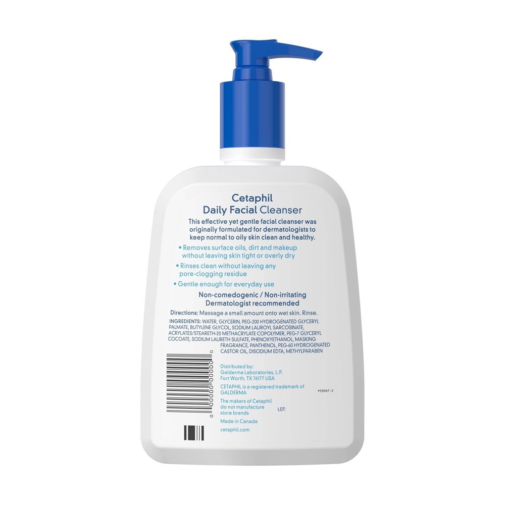 slide 3 of 5, Cetaphil Daily Facial Cleanser, 8 fl oz