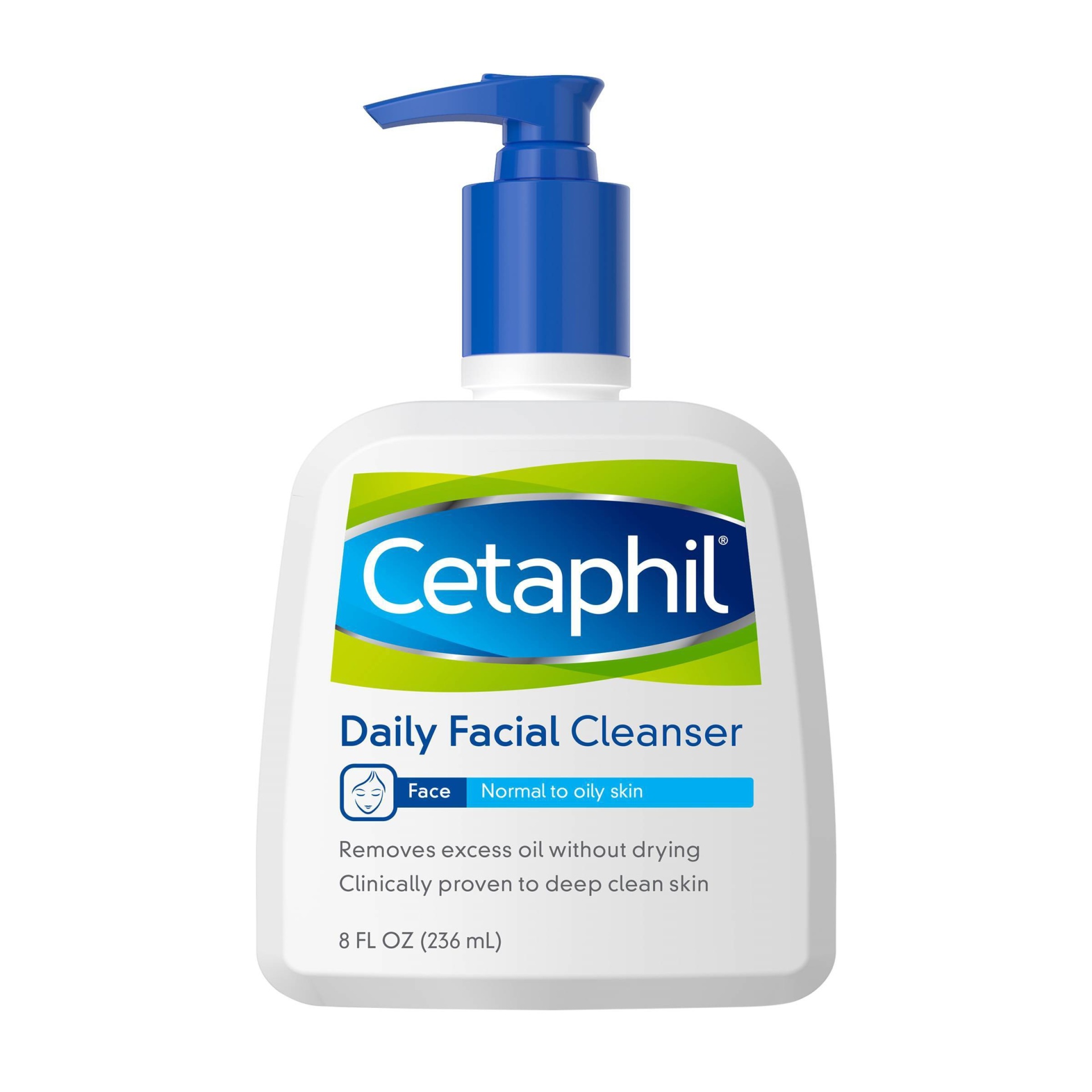 slide 1 of 5, Cetaphil Daily Facial Cleanser, 8 fl oz