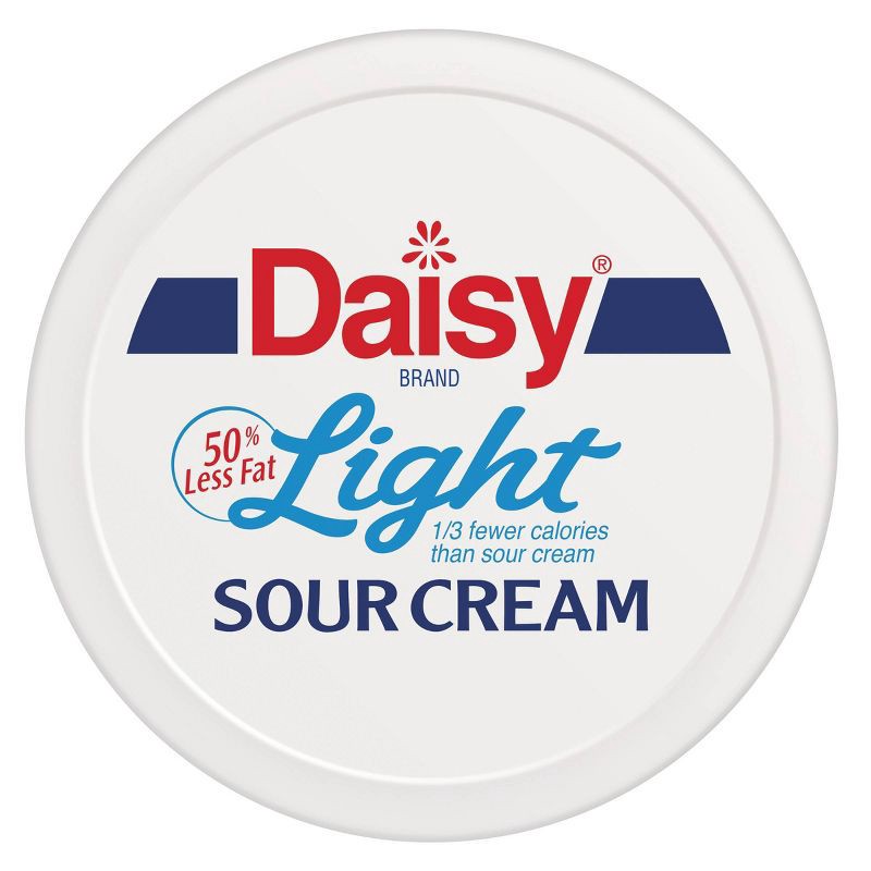 slide 4 of 4, Daisy Brand Daisy Pure & Natural Light Sour Cream - 16oz, 16 oz