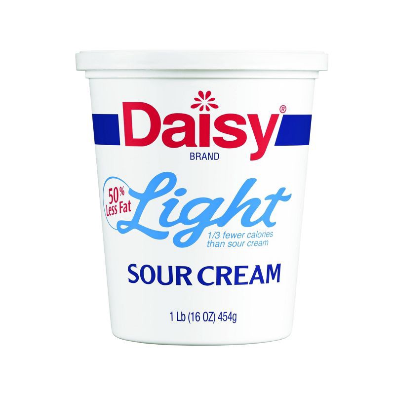 slide 1 of 4, Daisy Brand Daisy Pure & Natural Light Sour Cream - 16oz, 16 oz