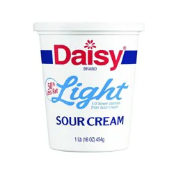 Daisy Brand Daisy Pure & Natural Light Sour Cream - 16oz