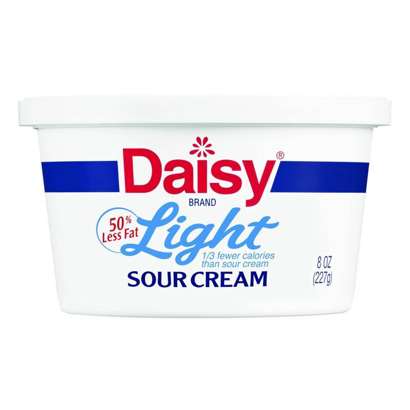 slide 1 of 5, Daisy Brand Daisy Pure & Natural Light Sour Cream - 8oz, 8 oz