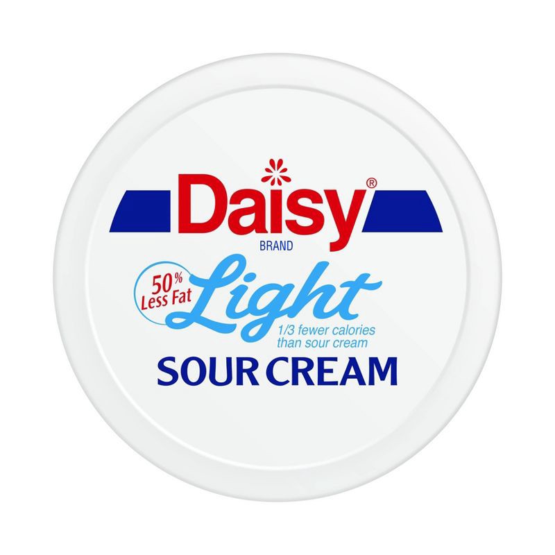 slide 5 of 5, Daisy Brand Daisy Pure & Natural Light Sour Cream - 8oz, 8 oz