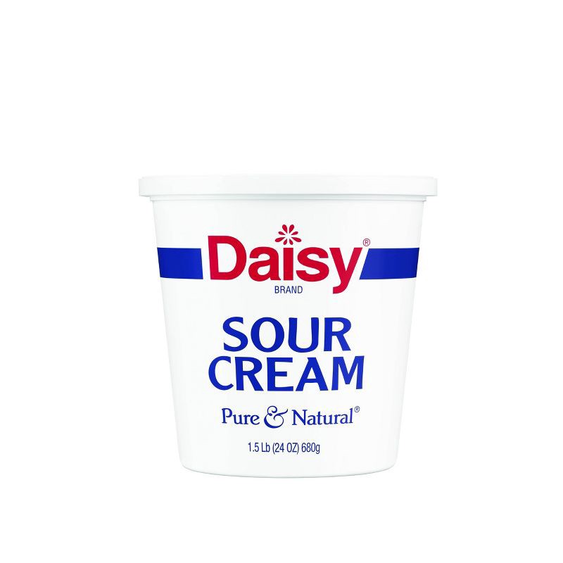 slide 1 of 4, Daisy Brand Daisy Pure & Natural Sour Cream - 24oz, 24 oz