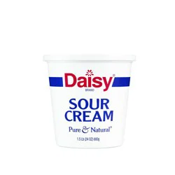 Daisy Brand Daisy Pure & Natural Sour Cream - 24oz