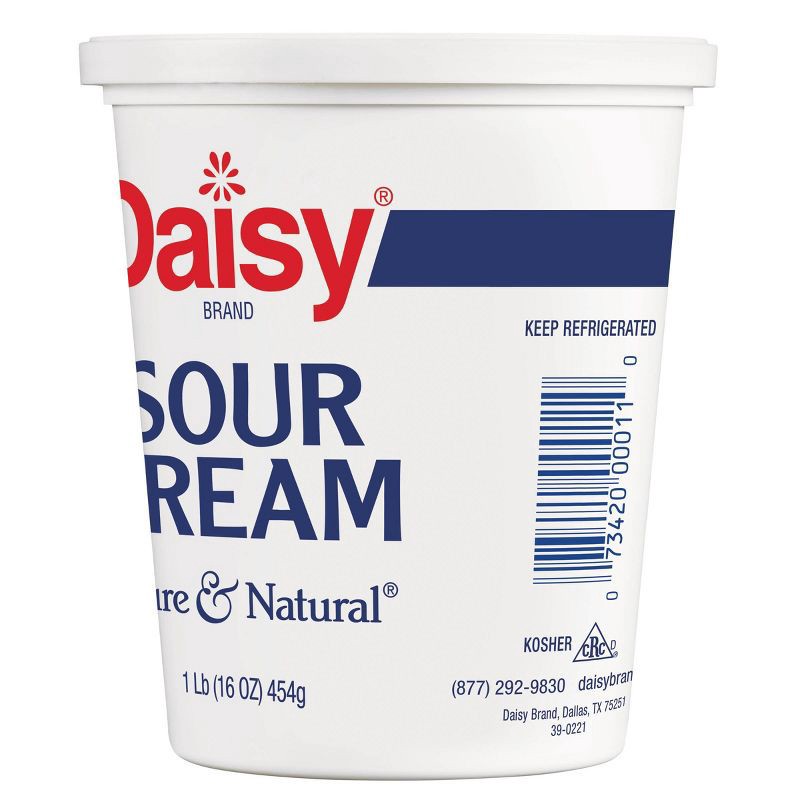 slide 3 of 4, Daisy Brand Daisy Pure & Natural Sour Cream - 16oz, 16 oz