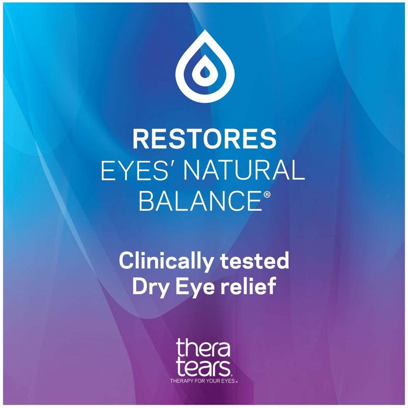 slide 5 of 7, TheraTears Dry Eye Therapy Lubricant Eye Drops - 0.5 fl oz, 0.5 fl oz